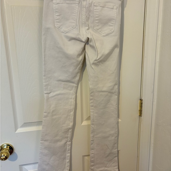 Women’s Guess Brittany Boot White Jeans - Picture 5 of 8